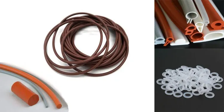 Các loại gioăng cao su với nhiều kích cỡ và hình dạng khác nhau